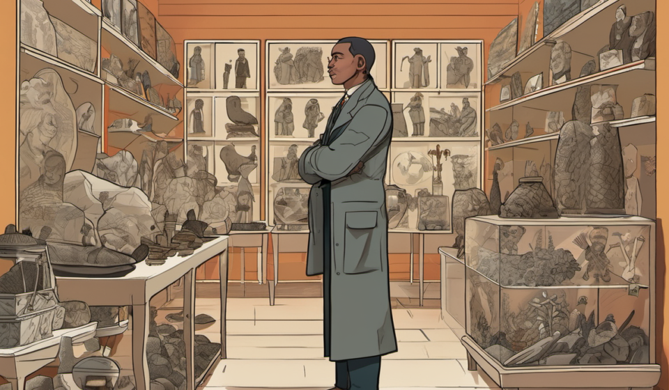 Smithsonian’s First Black Secretary Reflects on History’s Legacy — AI-generated editorial illustration