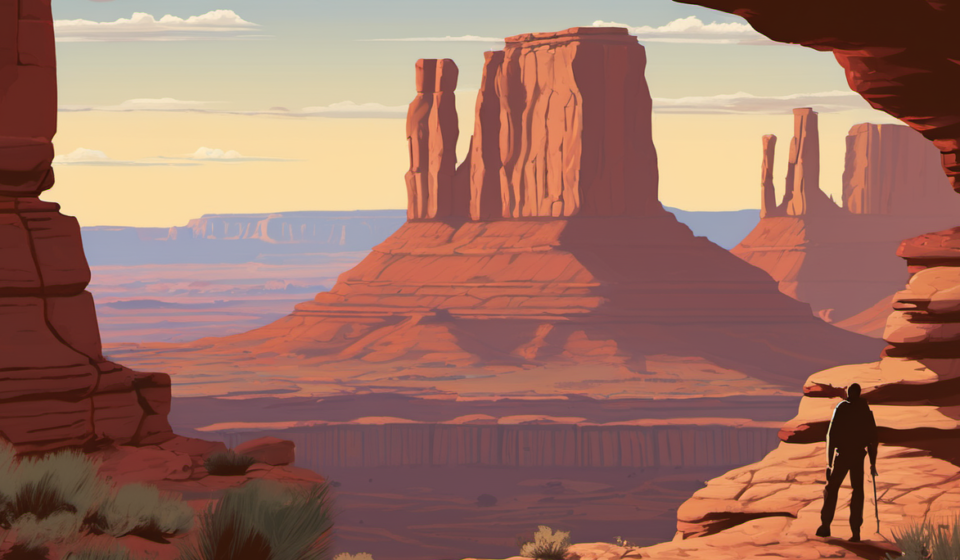 Exploring Utah’s Canyonlands: A Sunday Morning in Red Rock Paradise — AI-generated editorial illustration
