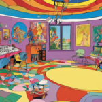 Peter Max & Bob Mackie: Icons of 60s Pop Culture — AI-generated editorial illustration