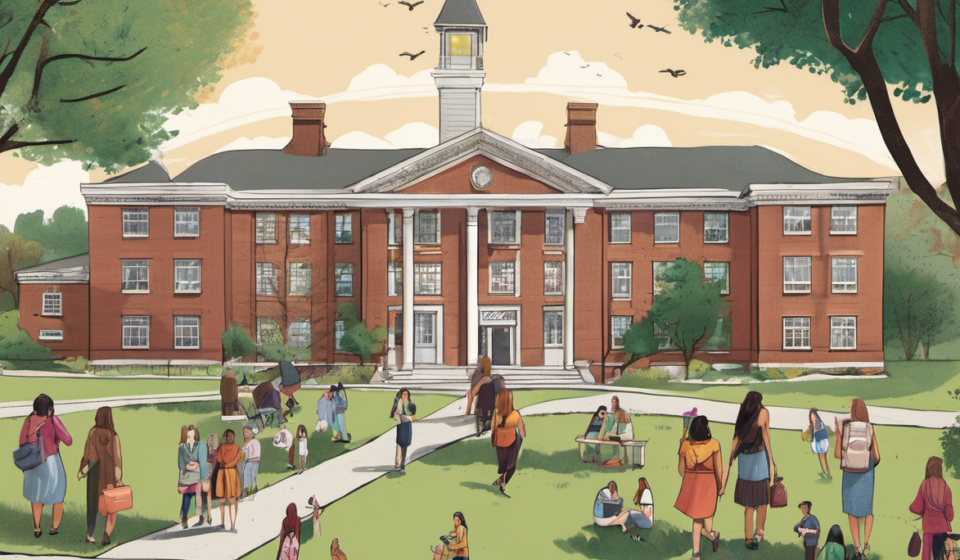 Sorority Rush Goes Ozempic: College Women Turn to Weight‑Loss Injections — AI-generated editorial illustration