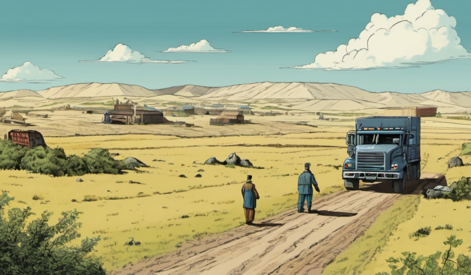 Star-Studded Gala Opens George Lucas’ Narrative Art Museum — AI-generated editorial illustration