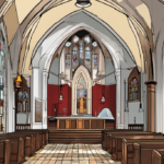 From Sacred Space to Luxury Stay: The 95‑Year‑Old LA Church Reborn — AI-generated editorial illustration