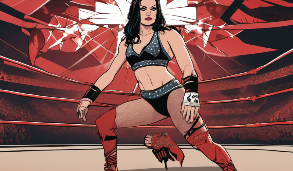 Paige Officially Joins SmackDown After Free Agent Status Ends — AI-generated editorial illustration