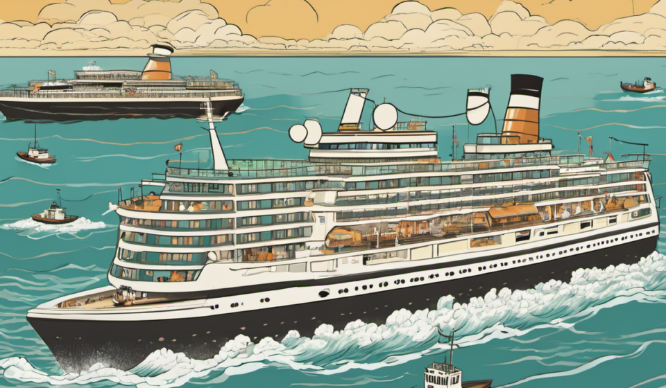 Carnival Cruise Ship Tragedy: Passenger Goes Overboard Near Mexico — AI-generated editorial illustration