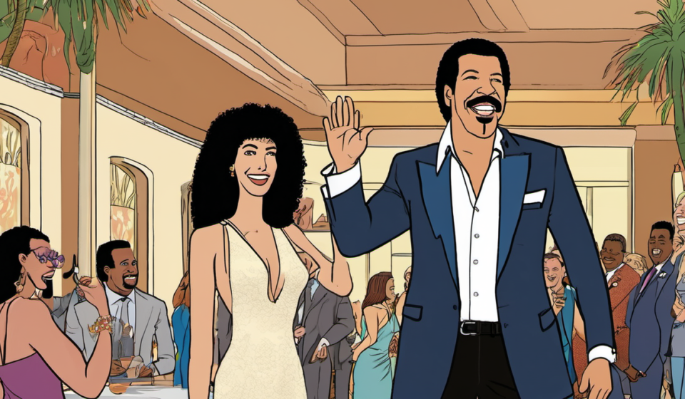 Lionel Richie Makes Public Return After Hospital Stay — AI-generated editorial illustration