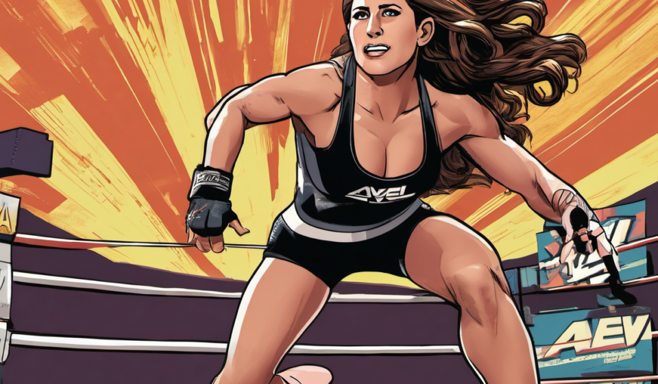 Britt Baker Set for Multiple AEW Appearances After Return — AI-generated editorial illustration