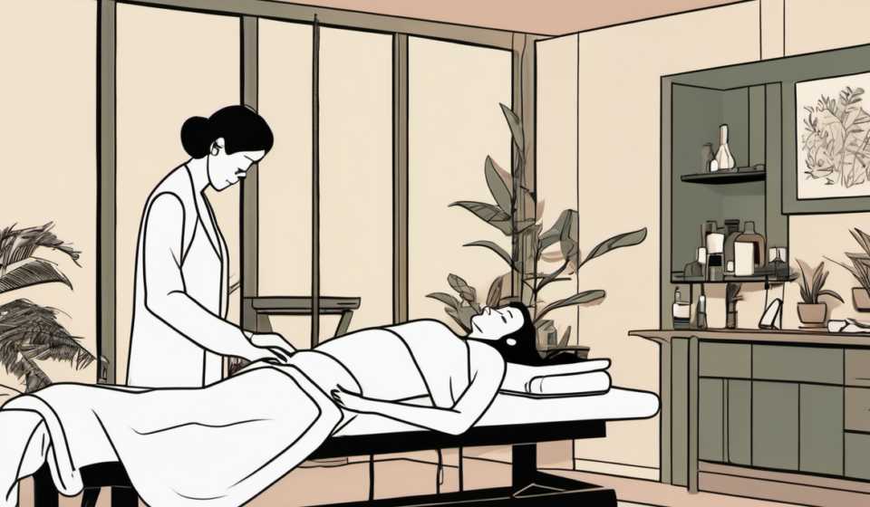 Massage Clients Report Flu‑Like Symptoms After Popular Spa Treatment — AI-generated editorial illustration