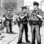 Austin ICE Agent Injures Man in Texas Shooting Incident — AI-generated editorial illustration