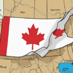 Alberta to Vote on Whether to Stay a Part of Canada — AI-generated editorial illustration